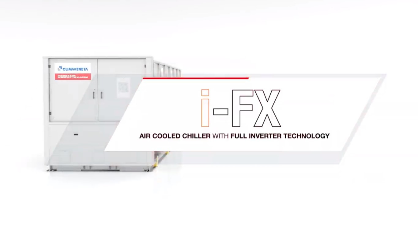 Climaveneta представила новый чиллер i-FX с полностью инверторной технологией